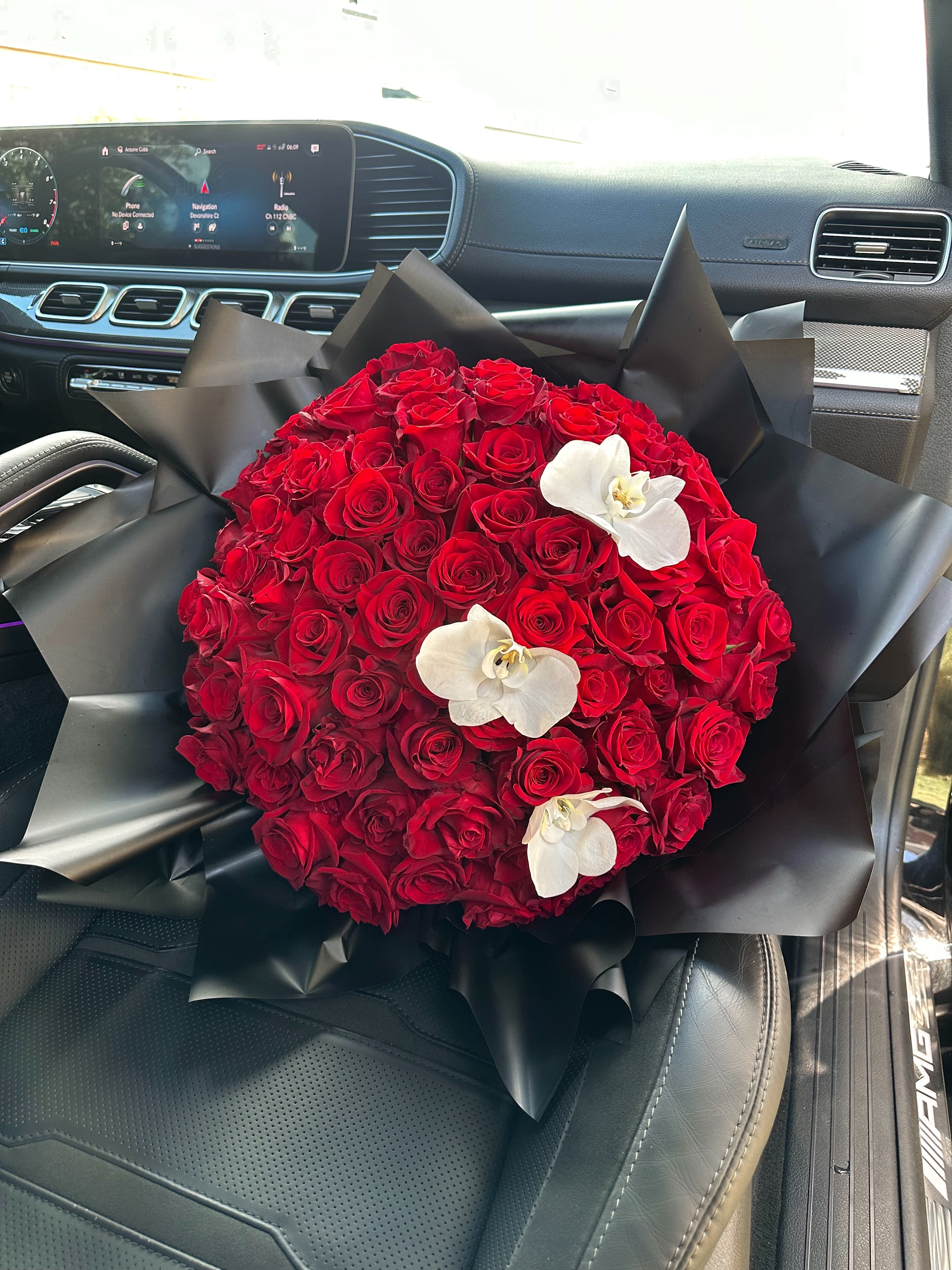 Wrapped Rose Bouquets