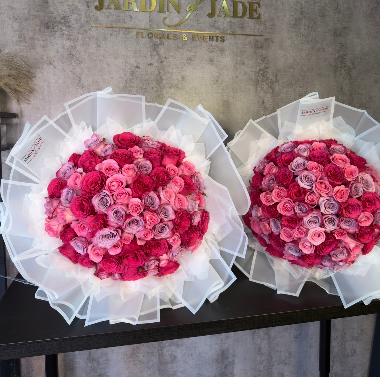 75 Long Stem Roses - Wrapped Bouquet
