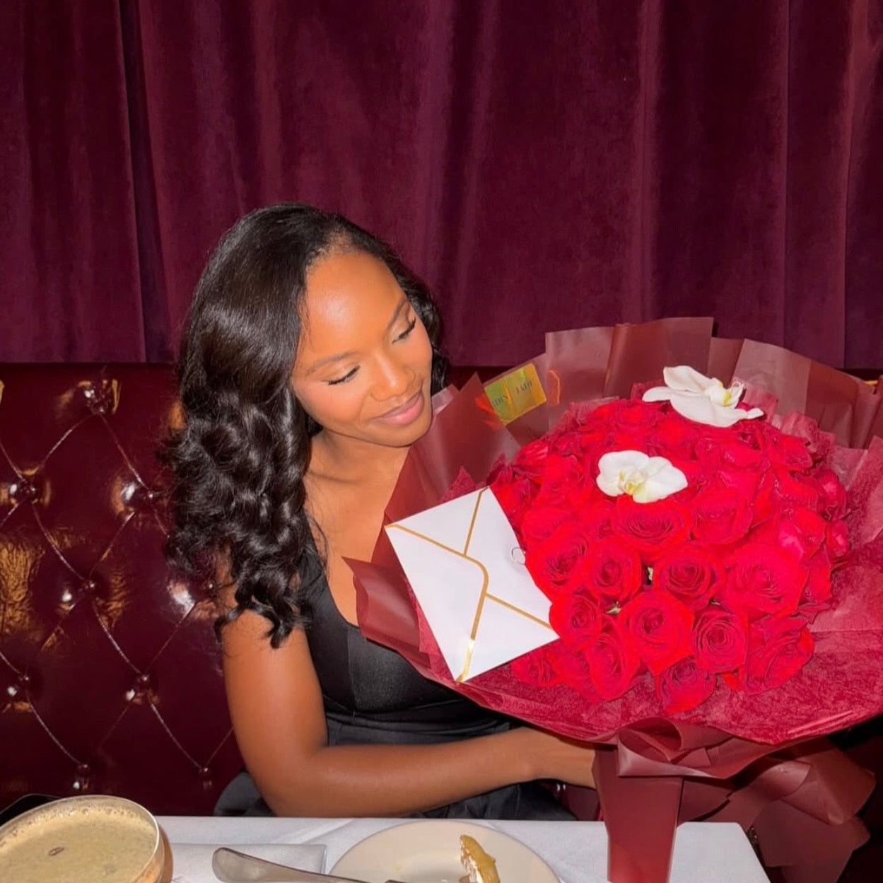 75 Red Roses Wrapped Bouquet