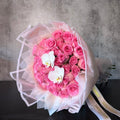 50 Long Stem Roses - Wrapped Bouquet