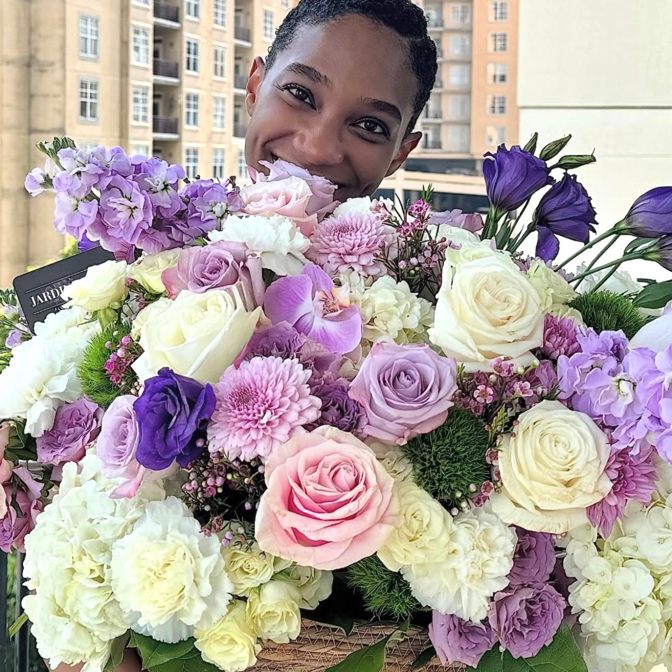 Saint Tropez Flower Basket (Grand)